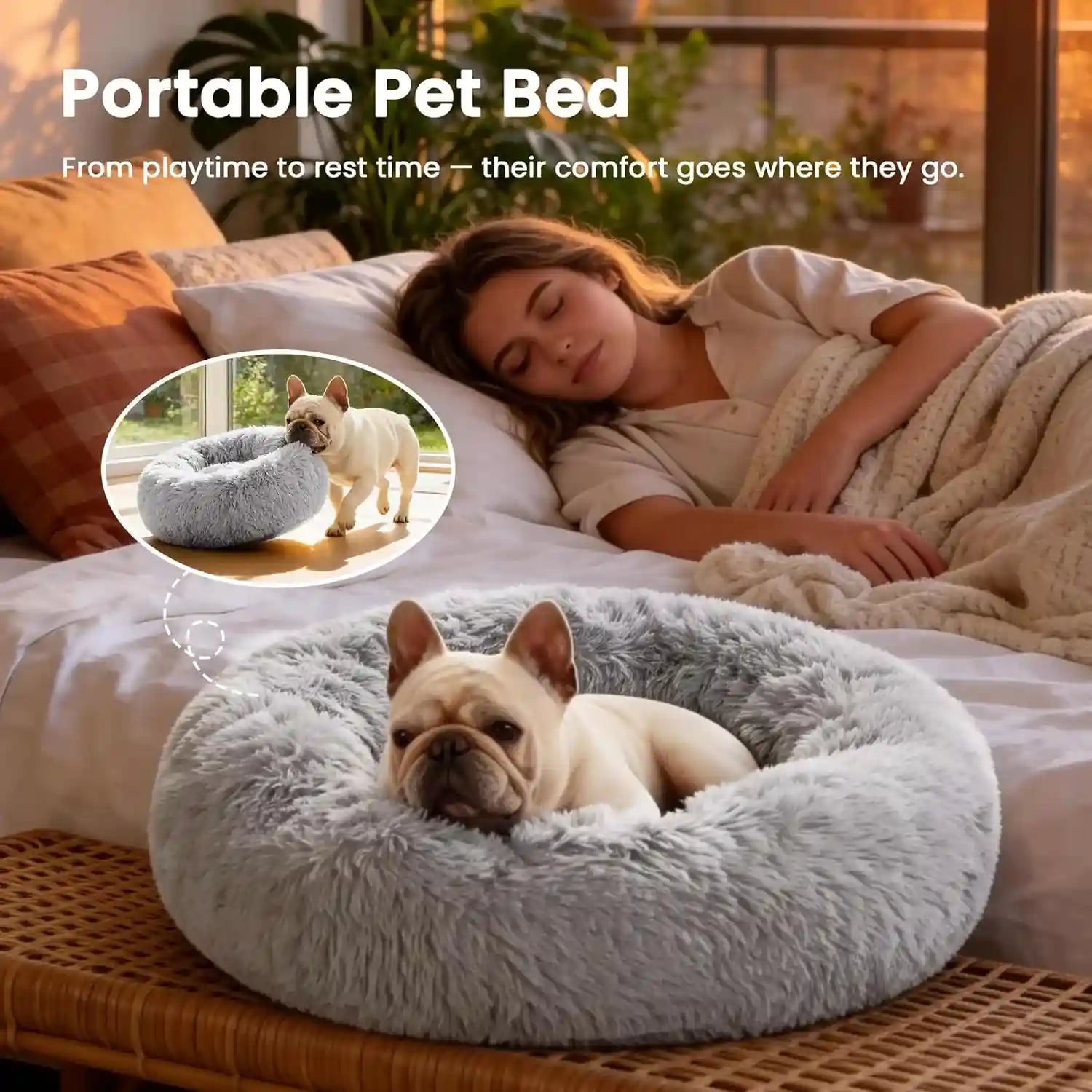 loves-cabin-calming-cat-bed-for-indoor-cats-anti-anxiety-donut-round-dog-bed-fluffy-faux-fur-washable-pet-bed-for-small-medium-dogs-and-cats-grey-20in