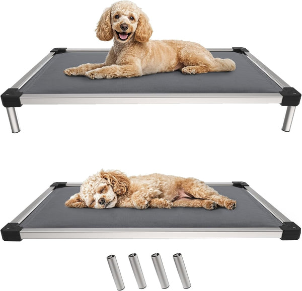 FXW Titannest Padded Chew-Proof Elevated Dog Bed for Large Dogs | Easy to Clean, Pre-Assembly Raised Cot, Indoor/Outdoor/Camping, 47 X 29 X 7.3In11