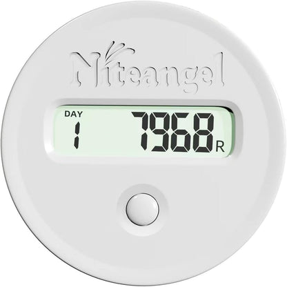 Niteangel Accurately Hamster Wheel Pedometer: 9-Day Continuous Data Records | Can Check Hamster Daily Activity - Small Pet Running Track Step Counter for Niteangel Super-Silent Acrylic & Wooden Wheels1