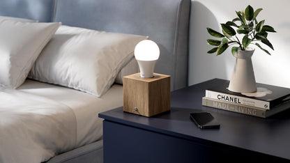 Bundle - Shadeless Lamp and Circadian Sunrise Simulation Smart LED Light Bulb2