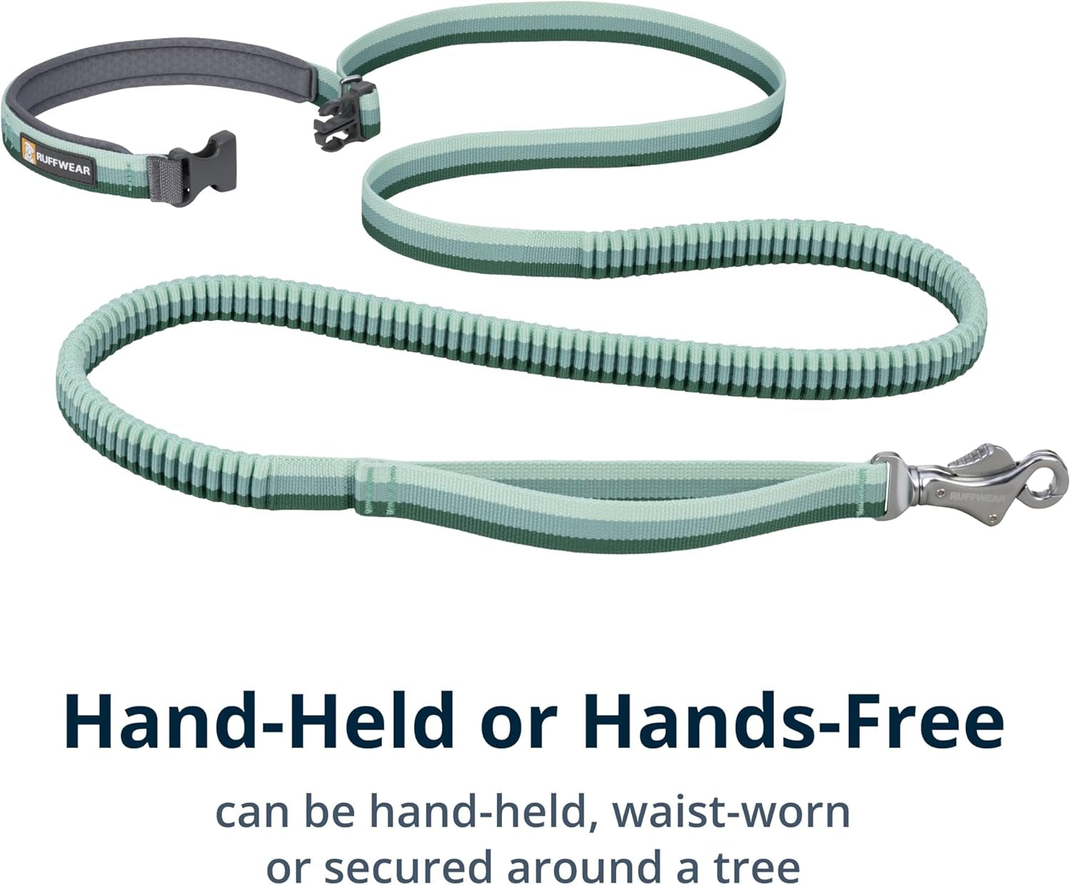 ruffwear-roamer-bungee-dog-leash-for-running-biking-or-hiking-can-be-used-hand-held-or-hands-free-river-rock-green-5-5-7