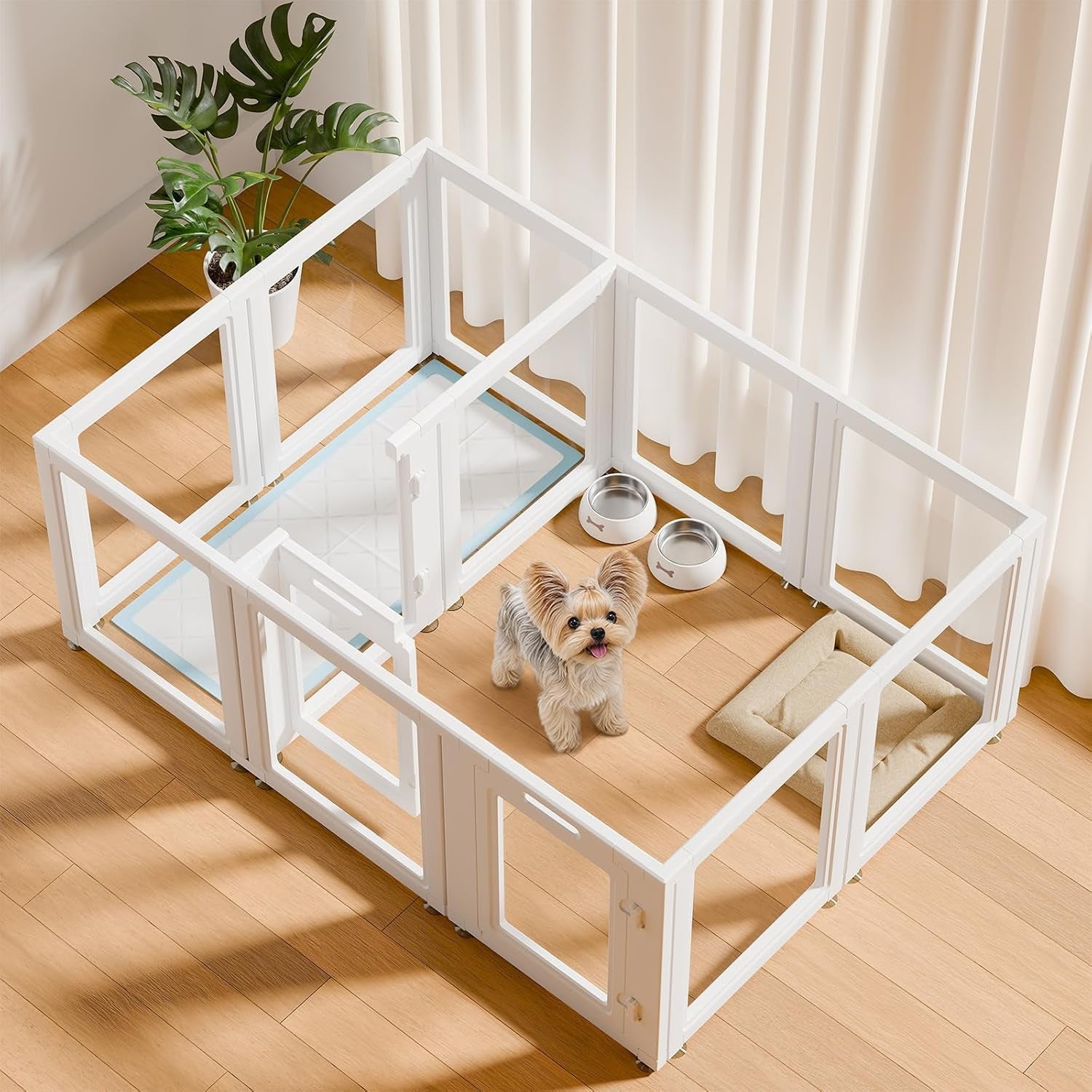 everfront-clear-acrylic-dog-playpen-clear-dog-play-pen-easy-assemble-acrylic-dog-playpen-puppy-playpen-cat-playpen-small-animal-playpen-dog-play-pen-indoors-24-10-panels
