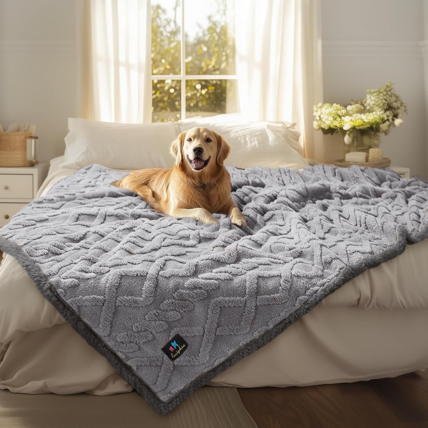luciphia-waterproof-pet-blanket-liquid-pee-proof-dog-blankets-for-sofa-bed-couch-reversible-sherpa-fleece-furniture-protector-cover-for-small-medium-large-dogs-cats-khaki-small-40-x-28