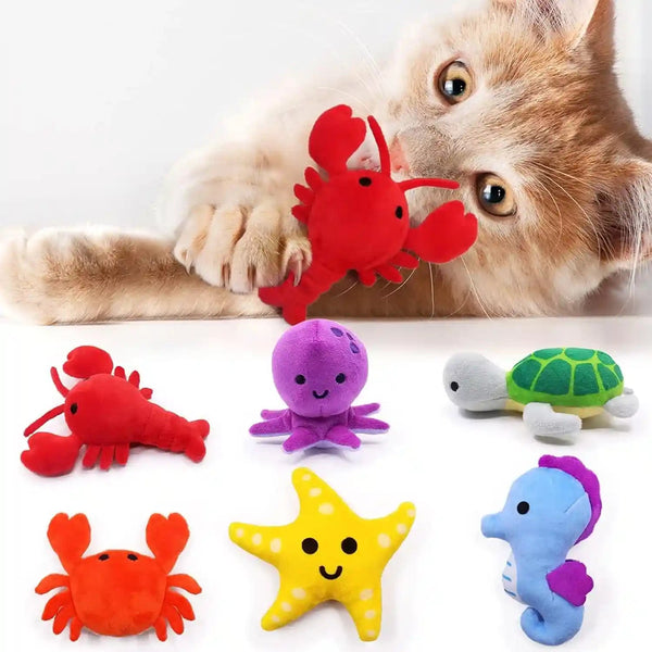 Ciyvolyeen 6 Pack Plush Bread Catnip Toys for Indoor Cats | Interactive Cat Toy, Soft Plush, Organic Catnip, Bite-Resistant, Boredom Relief, Bread Shapes Trigger Natural Predatory Play14