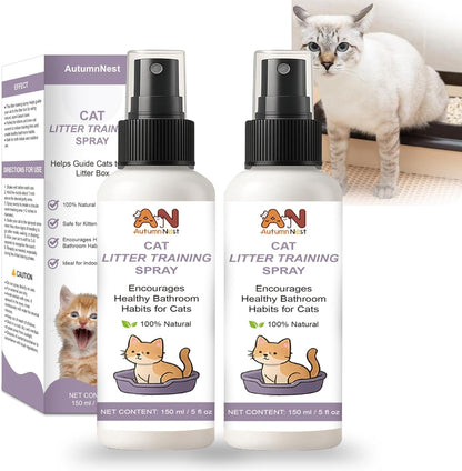 Cat Litter Training Spray – 150Ml Natural Attractant for Cats & Kittens – Helps Guide Proper Litter Box Use – Indoor Toilet Training Aid10