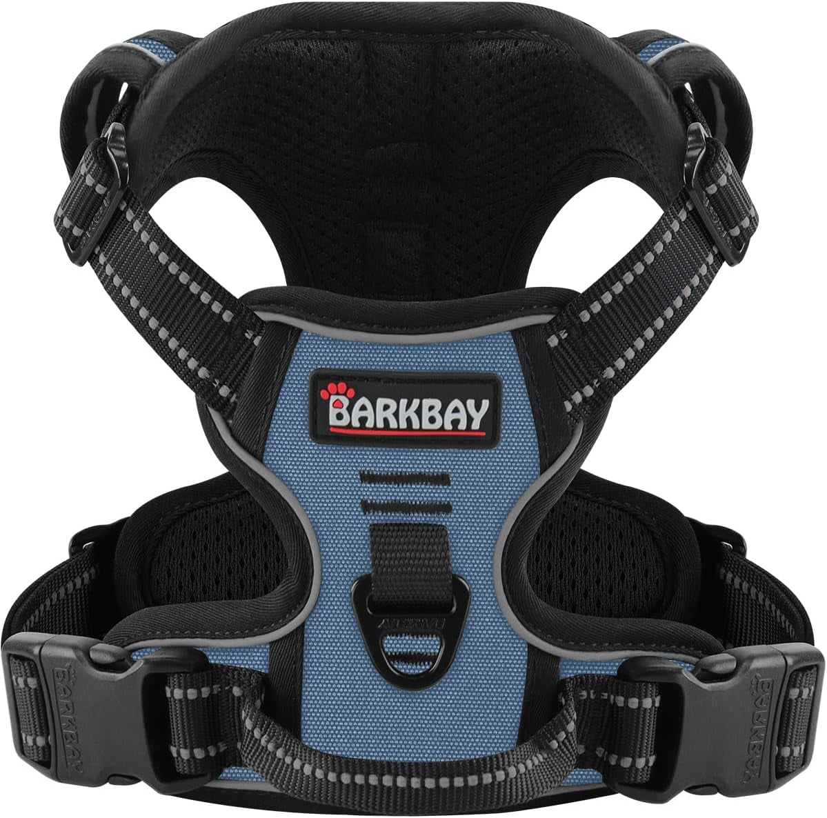 barkbay-no-pull-pet-harness-dog-harness-adjustable-outdoor-pet-vest-3m-reflective-oxford-material-vest-for-pink-dogs-easy-control-for-small-medium-large-dogs-l