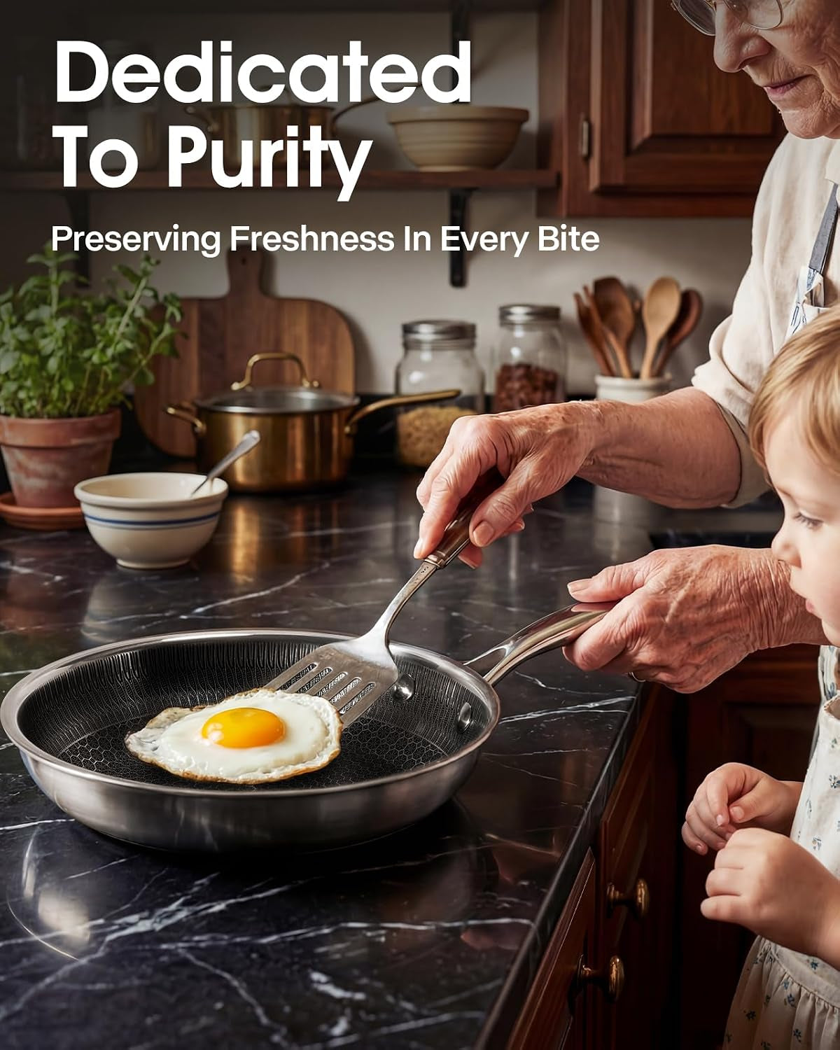 hybrid-non-stick-frying-pans-with-glass-lid-8-inch-frying-pan-stainless-steel-skillet-with-honeycomb-surface-oven-safe-pfas-free-compatible-with-all-cooktops
