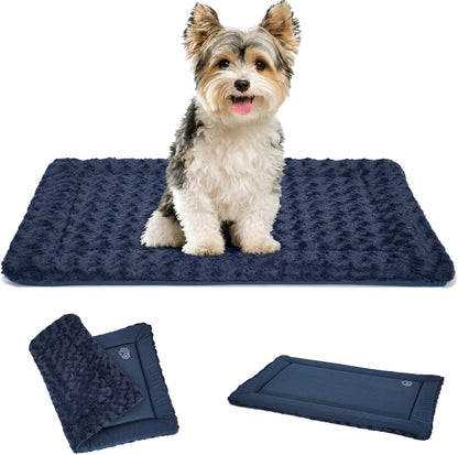 EMPSIGN Dog Crate Pad for 42"X28" Dog Crate, Star Pattern/Grey | Reversible Kennel Mat (Cool & Warm), Machine Washable, Cozy Star Pattern Sleeping Pad, All-Season Pet Bed13