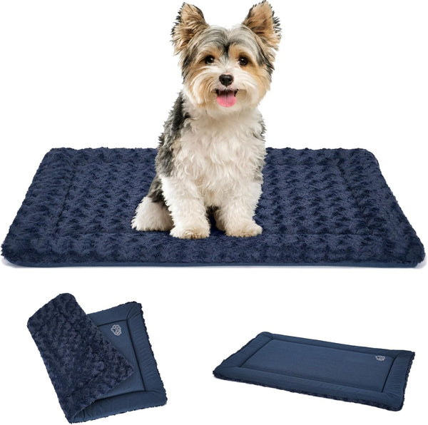 EMPSIGN Dog Crate Pad for 42"X28" Dog Crate, Star Pattern/Grey | Reversible Kennel Mat (Cool & Warm), Machine Washable, Cozy Star Pattern Sleeping Pad, All-Season Pet Bed13