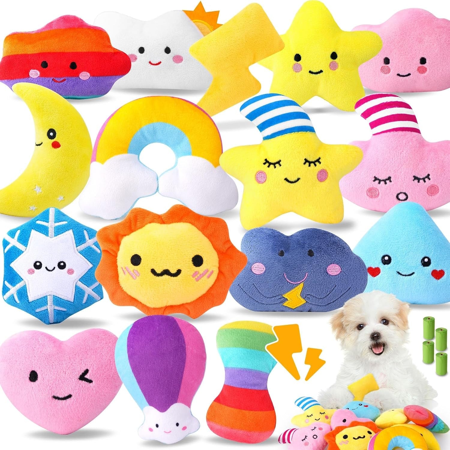 20-pack-plush-squeaky-dog-toys-for-small-dogs-16-plush-toys-4-dog-bags-built-in-squeakers-keeps-dogs-busy-boredom-relief
