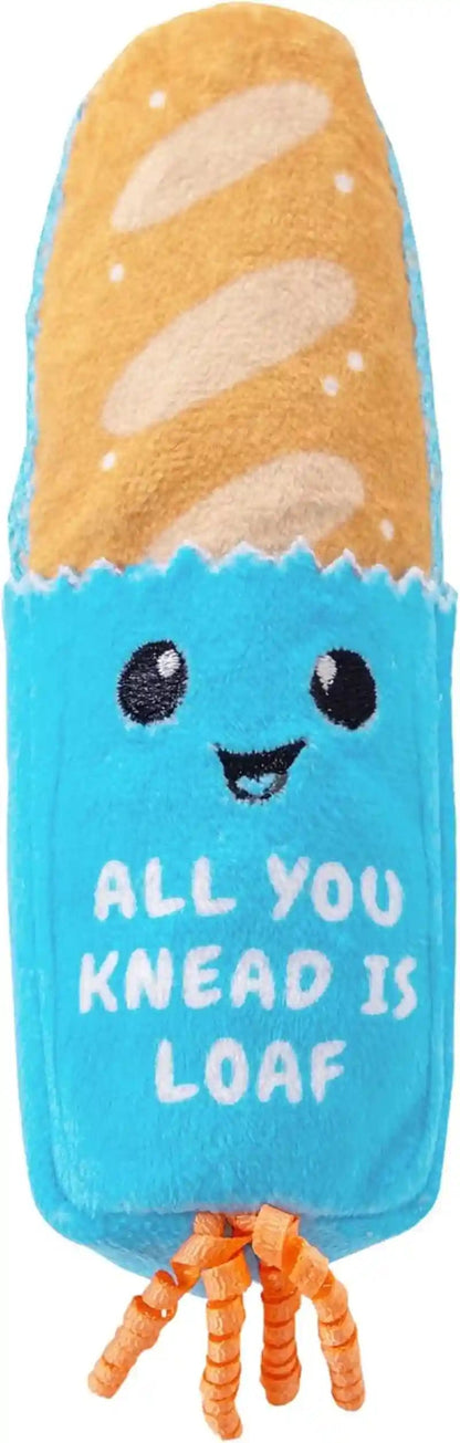 Catstages Crunchy Pickle Kicker Cat Toy – Plush Crinkle Toy with Catnip and Dental Mesh, 6.5"12
