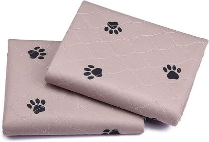 Washable Dog Pee Pads with Puppy Grooming Gloves,Puppy Pads,Reusable Pet Training Pads,Large Dog Pee Pad,Waterproof Pet Pads for Dog Bed Mat,Super Absorbing Whelping Pads4
