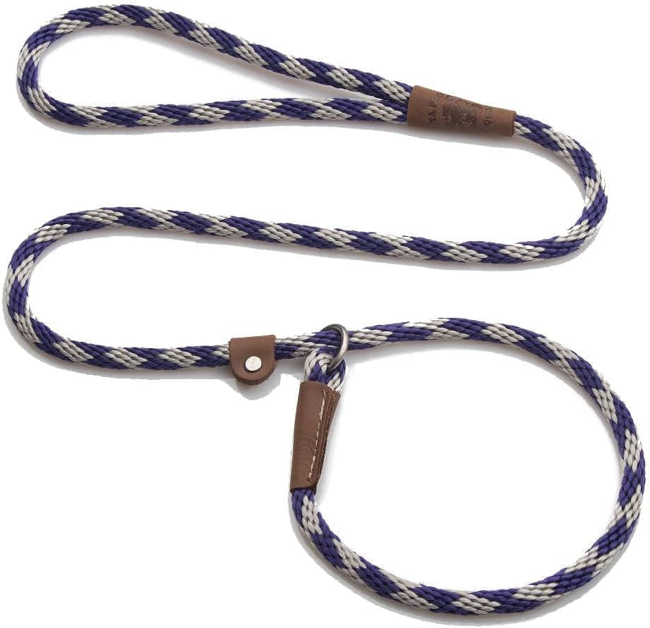 mendota-pet-slip-leash-dog-lead-and-collar-combo-made-in-the-usa-mocha-3-8-in-x-6-ft-for-small-medium-breeds