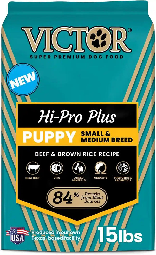 VICTOR Super Premium Dog Food – Hi-Pro plus Dry Kibble – High Protein Dog Food with 30% Protein – Beef, Chicken, Pork, Fish Meals, Gluten Free - for High Energy and Active Dogs & Puppies, 40Lbs16