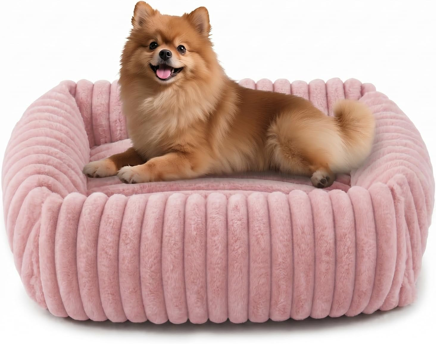 furtime-dog-bed-for-small-dogs-cat-beds-for-indoor-cats-washable-orthopedic-rectangle-soft-calming-puppy-bed-with-removable-cover-durable-pet-cuddler-with-anti-slip-bottom-grey-s-20x19x6