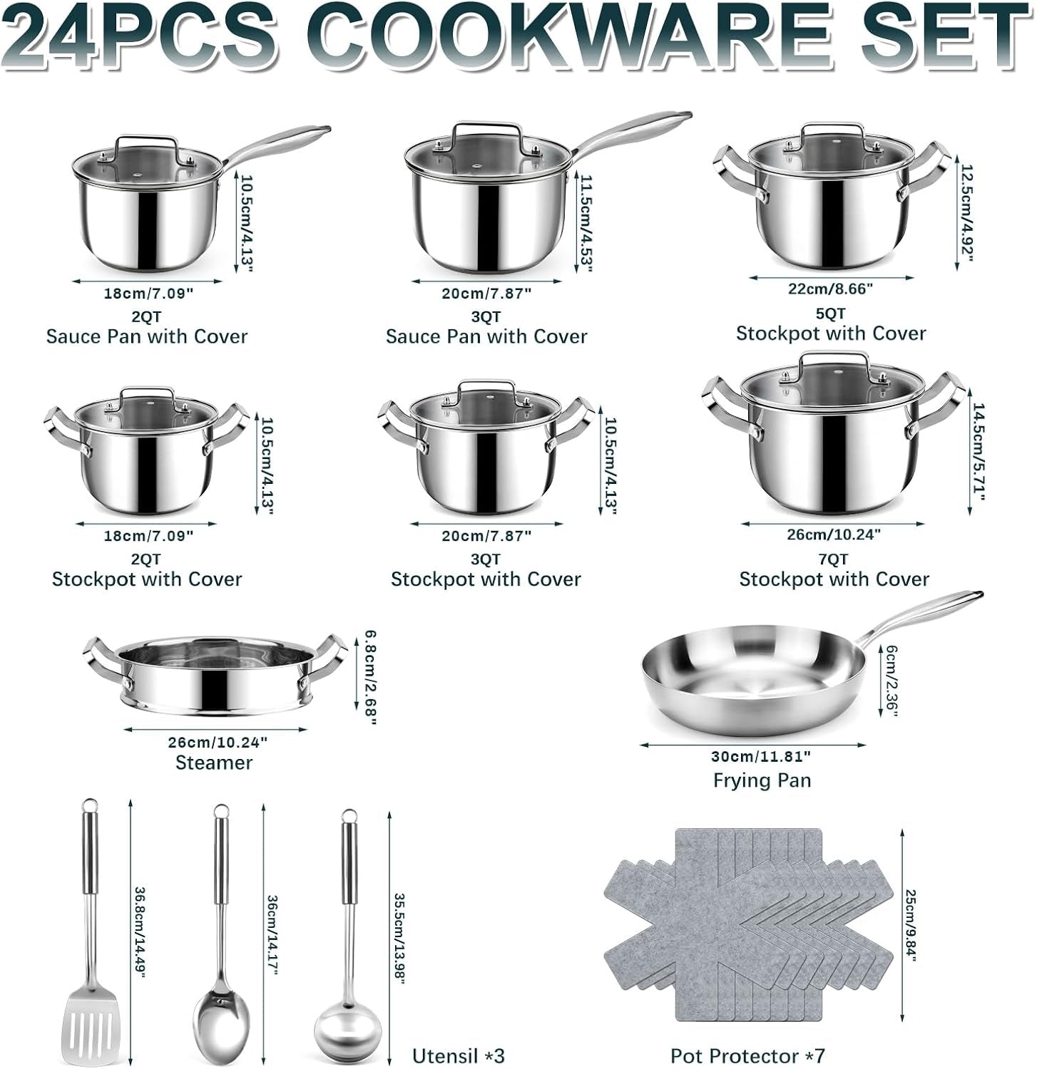 stainless-steel-cookware-set-24-pcs-kitchen-cookware-sets-with-3-ply-frying-pan-and-steamer-cool-handles-heavy-duty-chef-quality-pots-and-pans-set-compatible-with-all-stoves