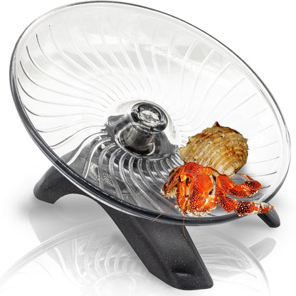 Hermit Crab Exercise Wheel - Silent Running Wheel for Crab Tank Accessories - Small Animal Wheel for Hamster Gerbils Hedgehogs1