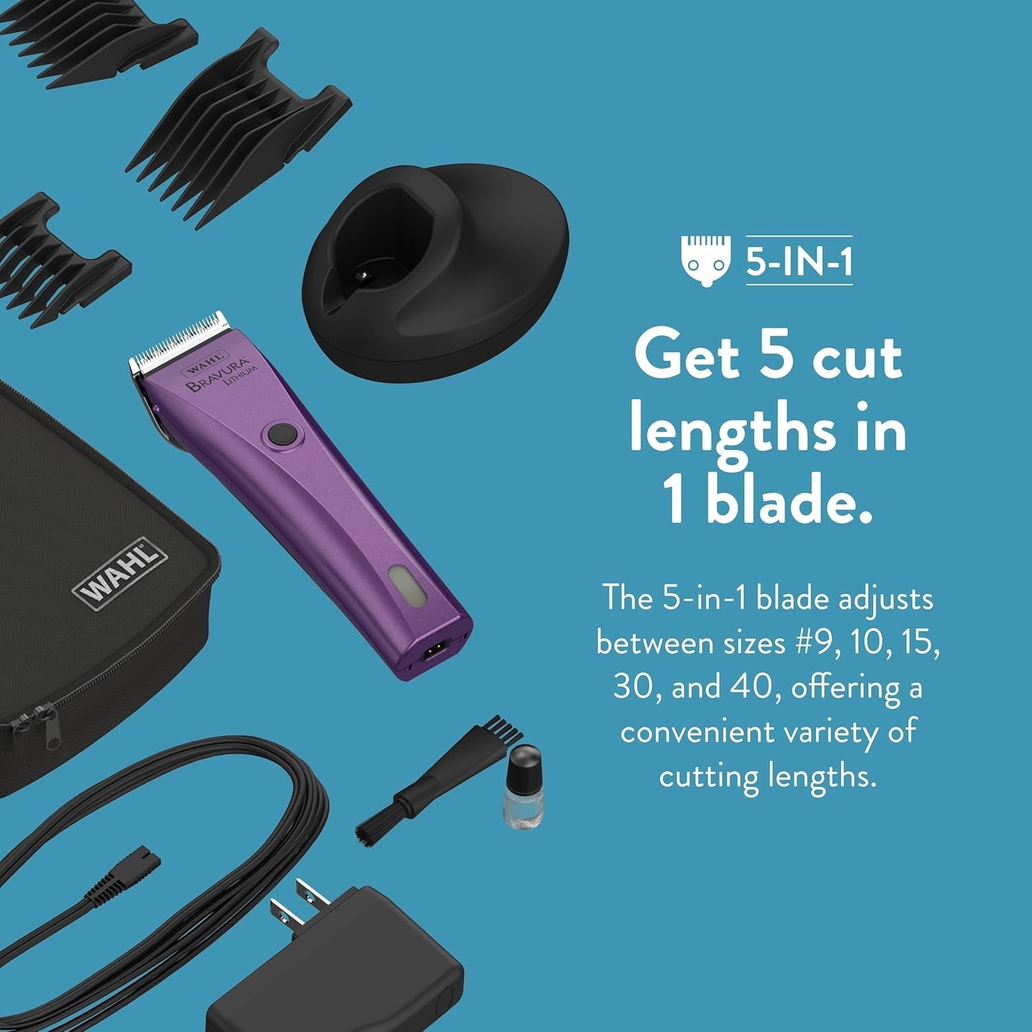 wahl-professional-animal-bravura-pet-dog-cat-and-horse-corded-cordless-clipper-kit-purple-41870-0423