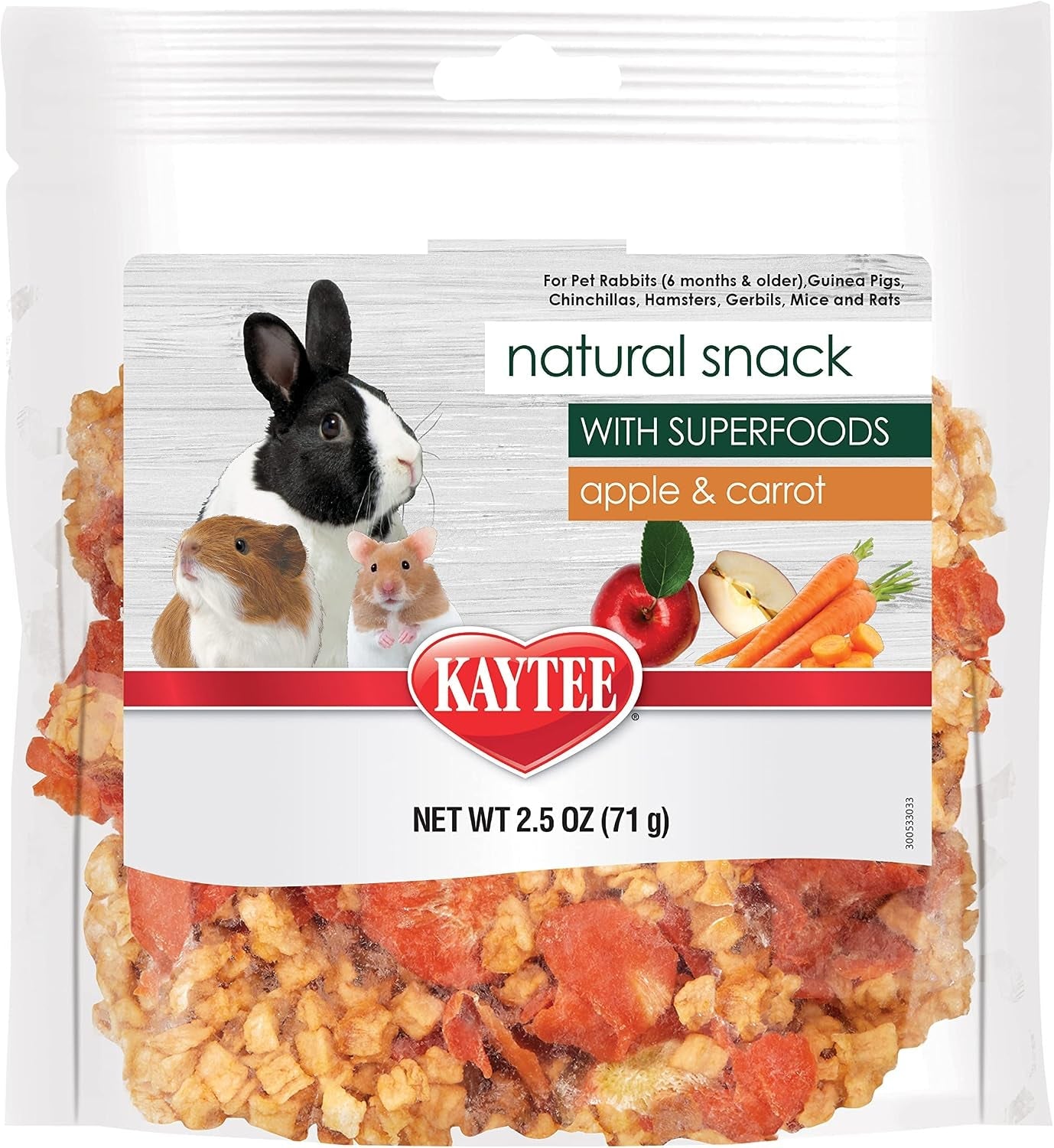 kaytee-natural-snack-with-superfoods-for-pet-guinea-pigs-rabbits-hamsters-and-other-small-animals-apple-carrot-2-5-ounces