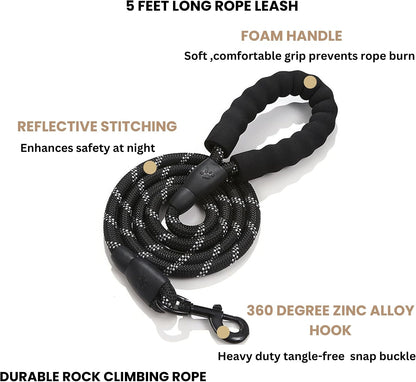 Boldpet® Dog Harness with Airtag Holder and Leash Set- No Pull Dog Harness Reflective Design -Escape Proof with Safety Buckles- Breathable Oxford for Small, Medium and Large Dogs -Air Tag Not Included8