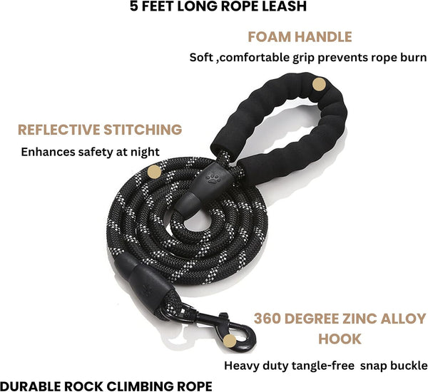 Boldpet® Dog Harness with Airtag Holder and Leash Set- No Pull Dog Harness Reflective Design -Escape Proof with Safety Buckles- Breathable Oxford for Small, Medium and Large Dogs -Air Tag Not Included8