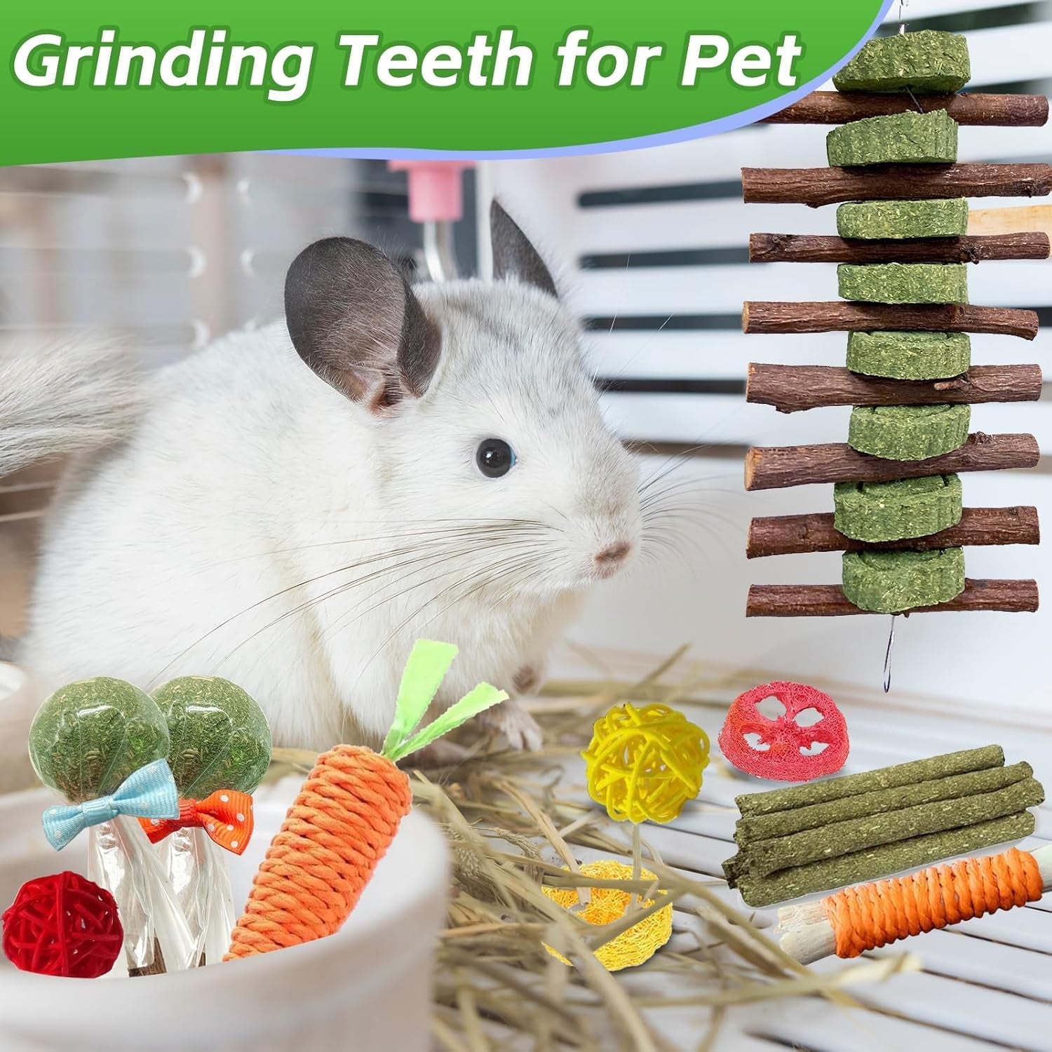 wdefun-21pcs-rabbit-chew-toys-for-teeth-grinding-natural-timothy-hay-cakes-treats-for-bunny-organic-apple-wood-sticks-toy-set-for-guinea-pigs-hamsters-chinchillas-dental-health-boredom-relief
