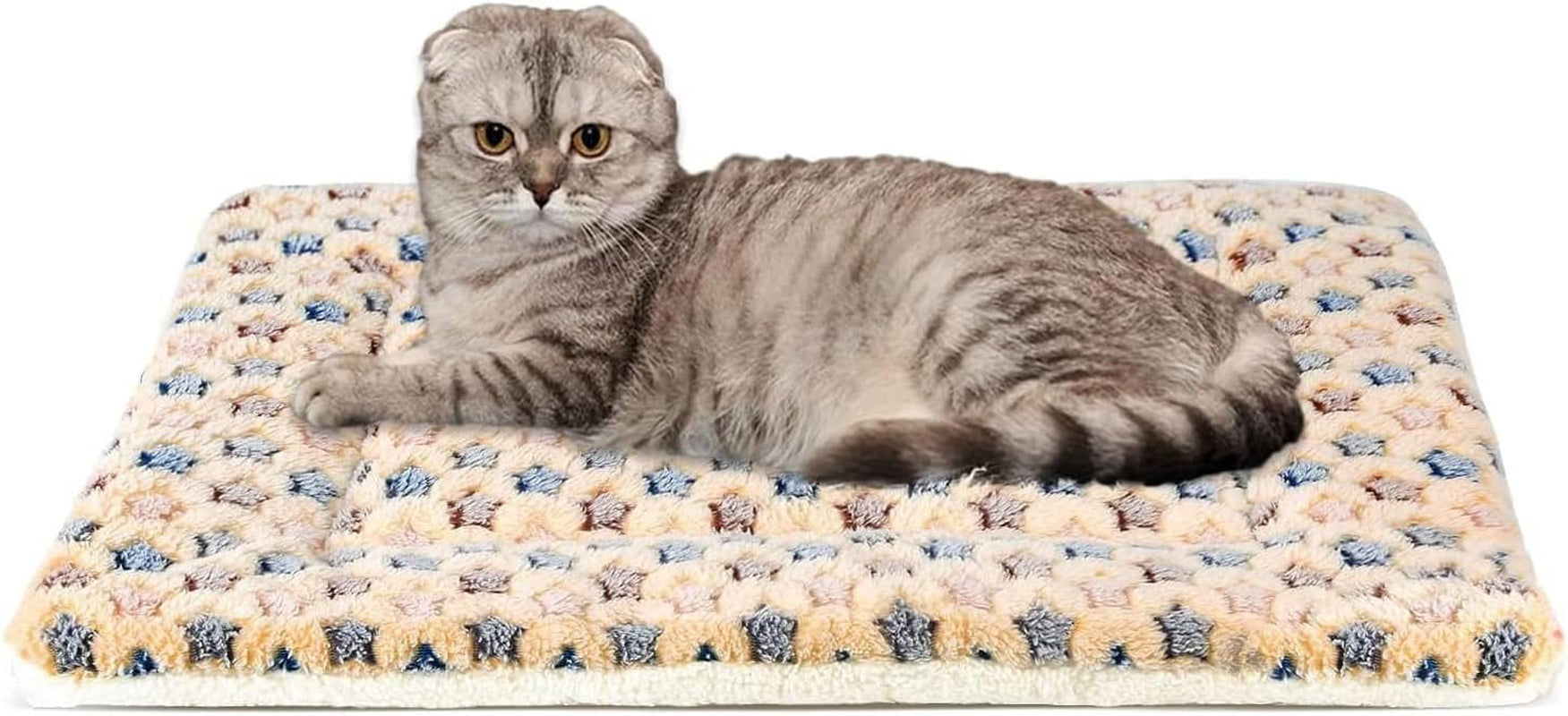mora-pets-cat-bed-dog-crate-pad-ultra-soft-pet-bed-with-cute-star-print-washable-crate-mat-for-small-dogs-and-indoor-cats-reversible-fleece-dog-kennel-pad-cat-carrier-mat-14-x-17-5-inch-grey