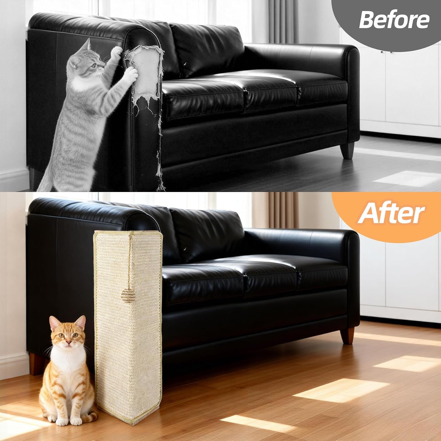24-tall-couch-corner-cat-scratcher-sisal-scratching-pad-with-toy-ball-furniture-protector-for-sofa-easy-assembly-stylish-modern-cat-scratching-post