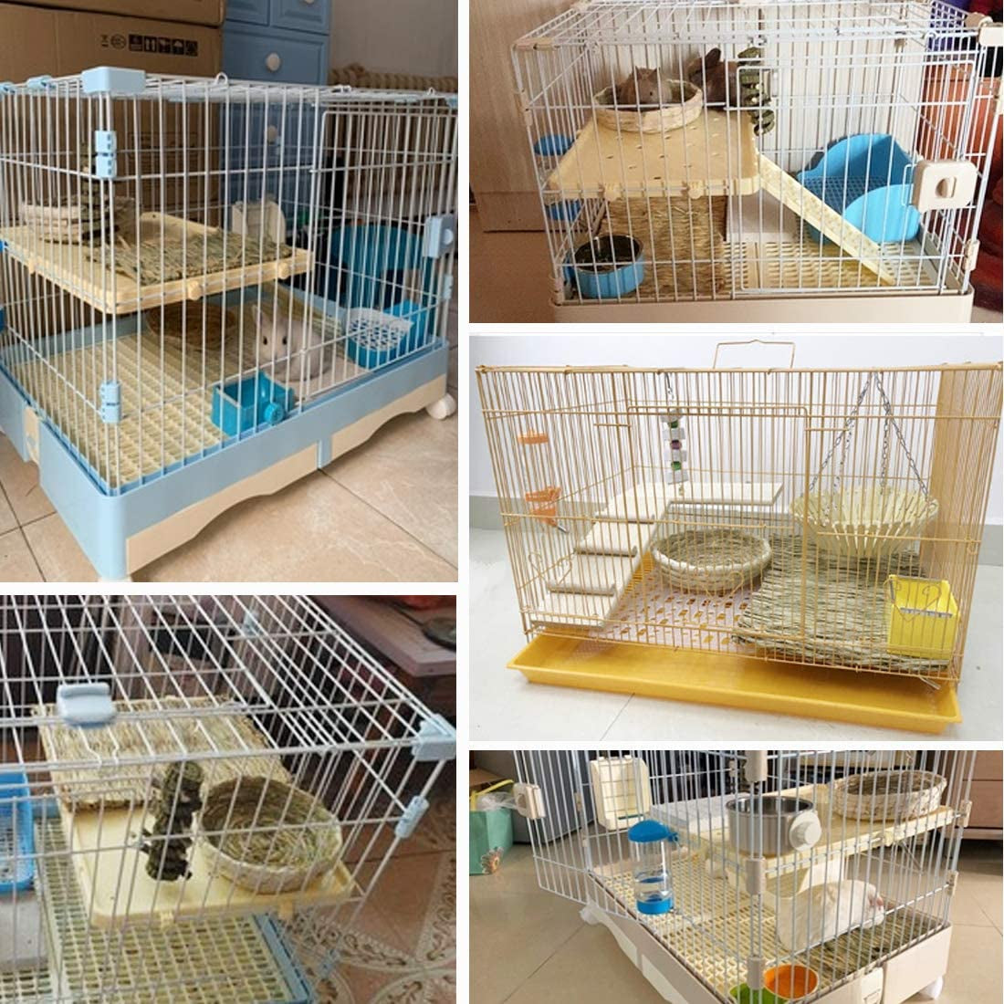 pinvnby-6-pack-rabbit-grass-mat-bunny-natural-straw-woven-bed-small-animal-cages-hay-nest-sleeping-chewing-nesting-and-toys-for-rabbits-guinea-pig-hamster-hedgehog-and-squirrel-bed-mat