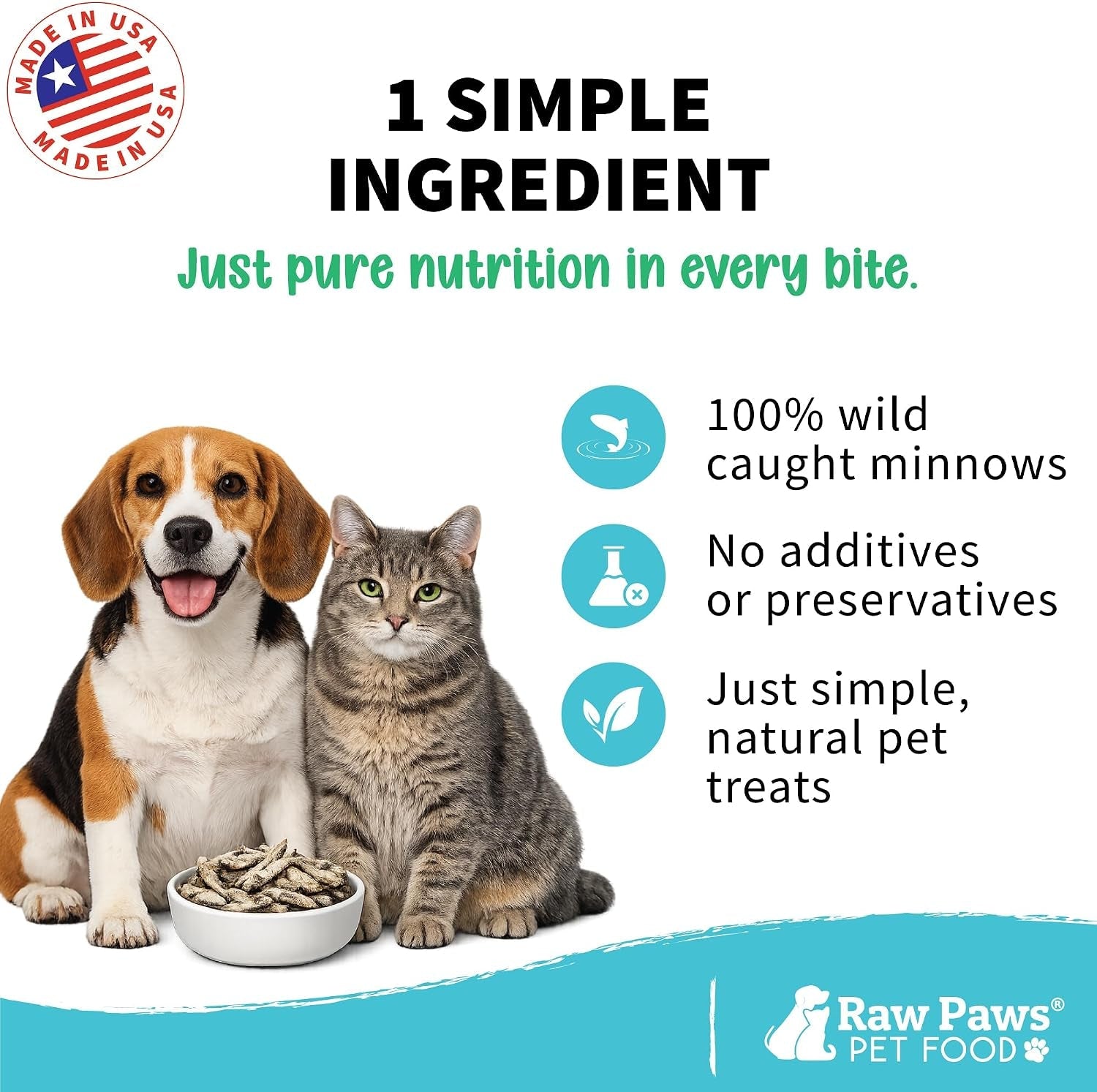 raw-paws-freeze-dried-minnows-for-cats-dogs-2-oz-made-in-usa-single-ingredient-fish-treats-for-dogs-freeze-dried-fish-for-cats-minnow-dog-treats-no-fillers-additives