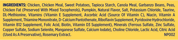 Nature’S Recipe Grain Free Chicken, Sweet Potato & Pumpkin Recipe Dry Dog Food, 24 Lb. Bag8