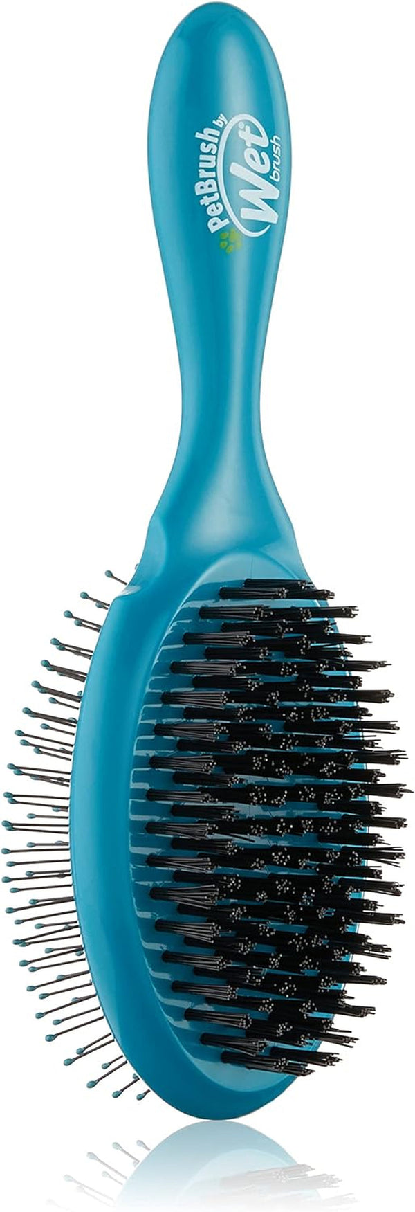 Wet Brush Ultimate Dual-Sided Detangling Brush - Ultra Soft Intelliflex Bristles, Removes Loose Hair & Dirt for Dogs, Cats, Rabbits - Teal1
