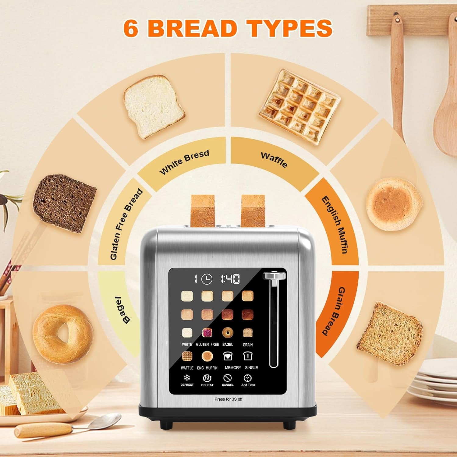 2-slice-toaster-touch-screen-stainless-steel-toasters-digital-timer-2-slot-toasters-8-shade-settings-6-bread-types-for-bagel-cancel-defrost-silver