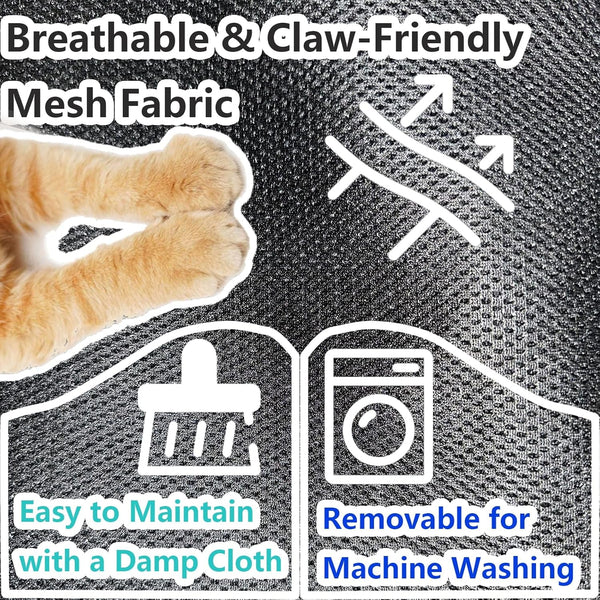 Newly Upgraded Elevated Cat Beds for Indoor - Washable Material, Comfortable Elevated Design for Cats, Ideal for Indoor Use to Keep Pets Cool and Cozy, Suitable for Small and Medium-Sized Cats4