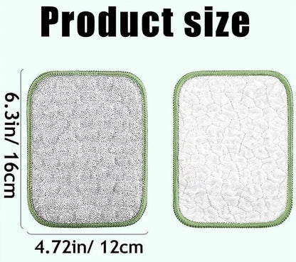 Multipurpose Wire Dishwashing Rags for Wet and Dry, Reusable Wire Miracle Cleaning Cloths, round Wire Washing Cloth, Non Scratch Wire Dishcloth for Kitchen, Sinks, Pots, Pans (5PCS)3