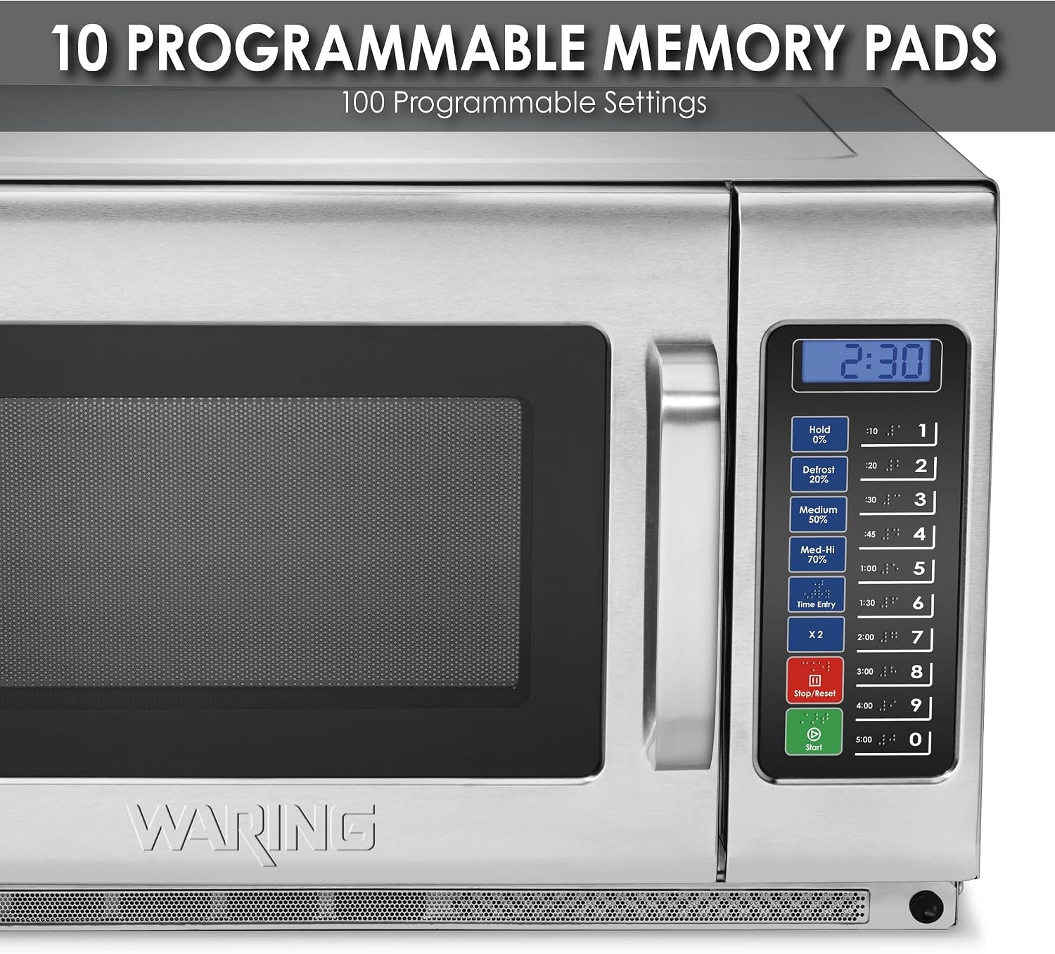 microwave-oven-with-1-2-cu-ft-10-programmable-memory-settings-1-2-cu-ft-1800w-10-programmable-memory-settings-stainless-steel-for-commercial-kitchens-restaurants