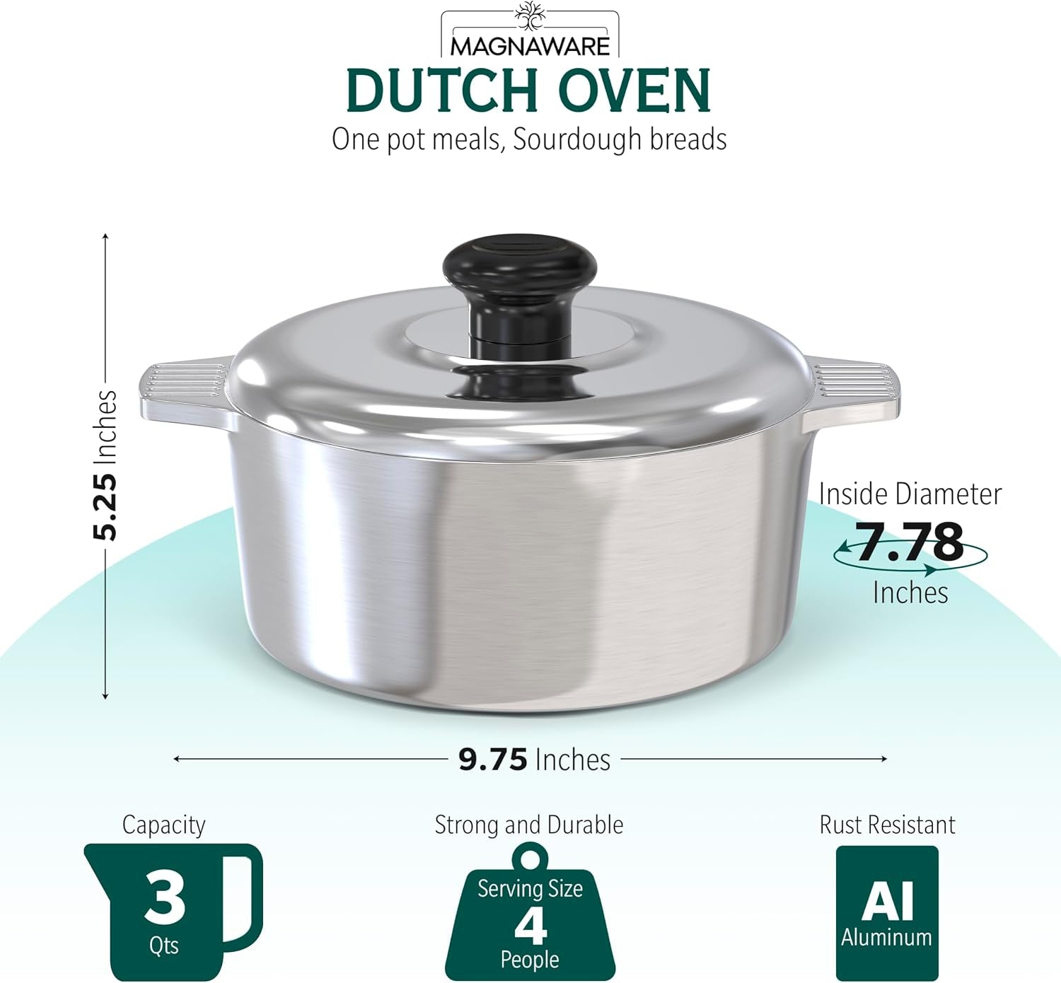 cast-aluminum-dutch-oven-with-lid-3-quart-lightweight-cookware-pot-with-silicone-covers-for-easy-handling-even-heat-distribution-retention-for-bread-baking-stew-simmering-more