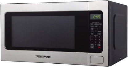 Professional, 1200-Watt 2.2 Cu. Ft. Microwave Oven with Green LED & Sensor Cooking, Brushed Stainless Steel, FMO22ABTBKC2