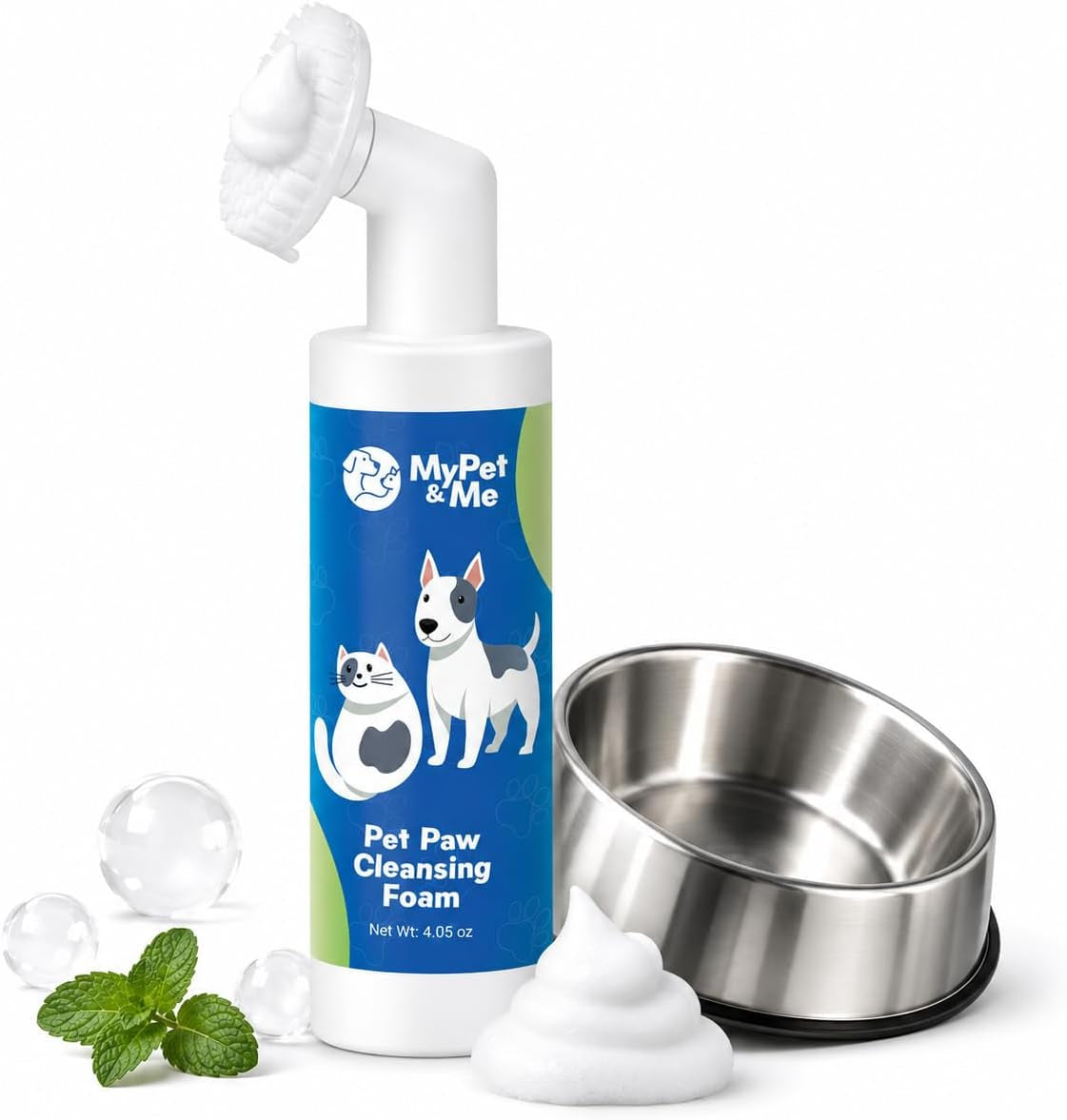 my-pet-me-pet-bowl-cleaner-mousse-with-built-in-scrub-brush-foaming-dog-cat-bowl-cleaner-for-food-water-dishes-toys-fountains-removes-grease-odor-biofilm-food-grade-4-05-oz