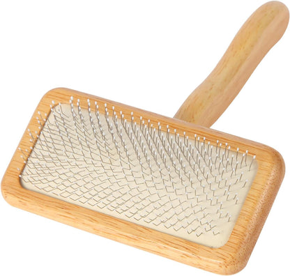 Slicker Brush for Dogs & Cats, Dog & Cat Brush for Shedding & Grooming | Deshedding Tool, Loose Fur Removal, Undercoat Removal, Gentle Coated Tips, Air-Cushion Pad, Long & Short Hair Pet, Detangling1