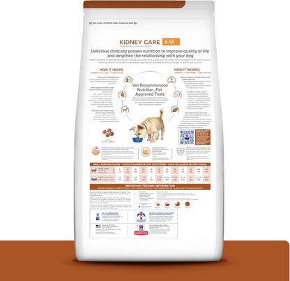 HILL'S PRESCRIPTION DIET K/D Kidney Care Dry Dog Food | #1 Veterinarian Recommended, Chicken Recipe, 8.5 Lb. Bag2