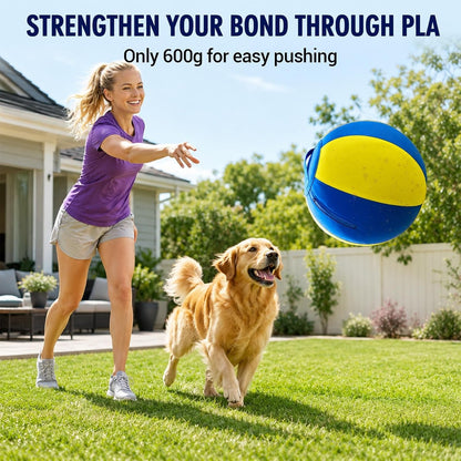 18 Inch Bite Resistant Herding Ball for Dogs, Aussies and Labs | 1000D Nylon Cover, Industrial-Grade Spiral Rubber Bladder, Anti-Burst Build, Lightweight, Easy to Clean, Elastic Bounce9