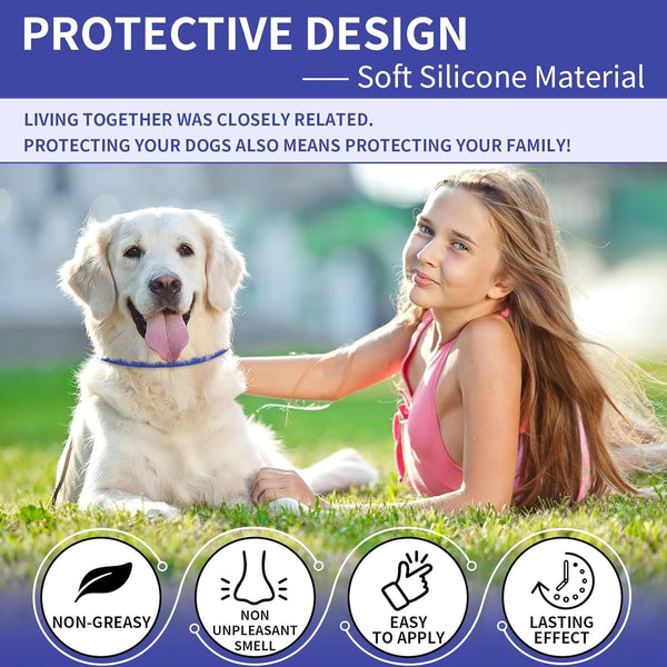 YOTANGO Flea Collar for Dogs, Dog Flea and Tick Collar, 4 Pack, 32 Months | Waterproof, Adjustable, and Lightweight for Dogs and Puppies. Four Collars Offer 32 Months and Start within 24 Hours.5
