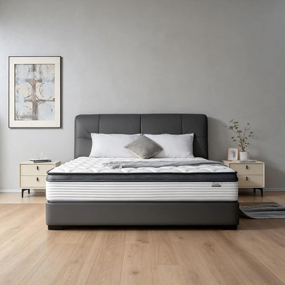 Queen Mattress, 12 Inch Queen Size Mattress in a Box, Individually Wrapped Pocket Spring Mattress, Pressure Relief, Medium Firm Support, Breathable and Low Motion Transfer9