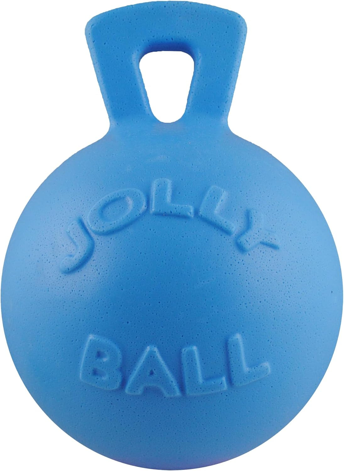 jolly-pets-tug-n-toss-heavy-duty-dog-toy-ball-with-handle-8-inches-large-red-408-rd