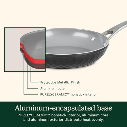 , 11-Pc Color Impressions Ceramic Nonstick Set, 58S-11BK6