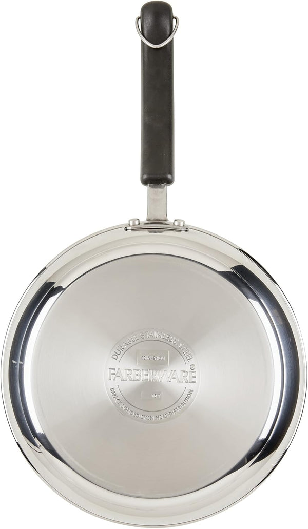Stainless Steel Cookware Set, 10-Piece Pots and Pans Set | Brilliance Collection Stainless Steel Construction, Includes Pots, Pans and Lids for Everyday Cooking9