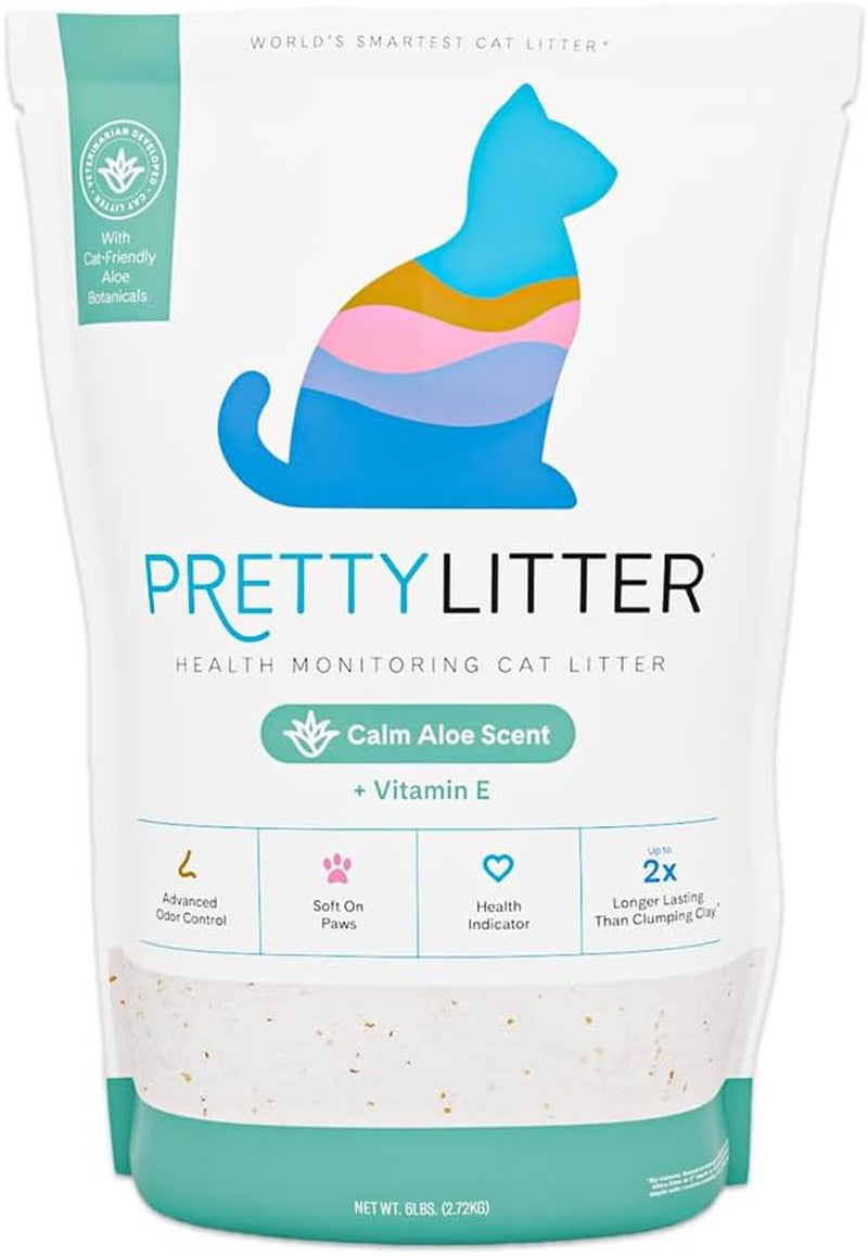 prettylitter-health-monitoring-cat-litter-unscented-non-clumping-lightweight-low-tracking-color-changing-silica-gel-crystals-advanced-odor-control-6-lbs-pack-of-2-up-to-2-month-supply
