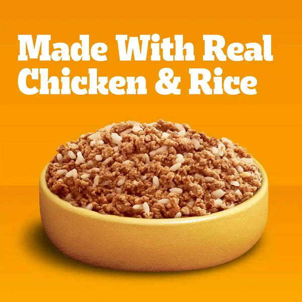 Pedigree Chopped Weight Management Wet Dog Food, Chicken, 13.2Oz, 12 Count | Real Chicken #1 Ingredient, Low Fat, 100% Complete & Balanced, Made in USA, Use as Topper or Serve Alone, Low Fat4