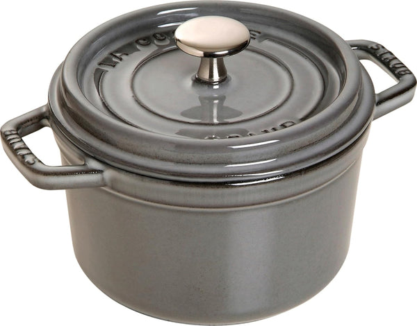 Staub Mini round Dutch Oven 0.75-Quart Graphite Grey by Staub (Stove)1